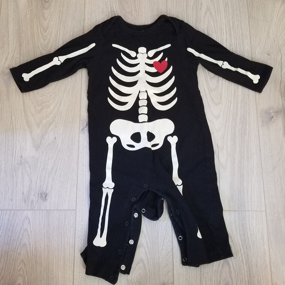 Kids Halloween Costume Skeleton Coco 12m